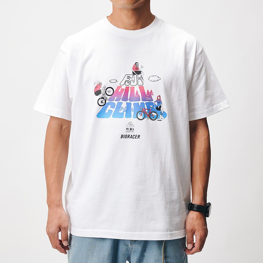 2026年Mt.富士ヒルクライム公式グッズ第1弾 富士ヒル公式Tシャツ